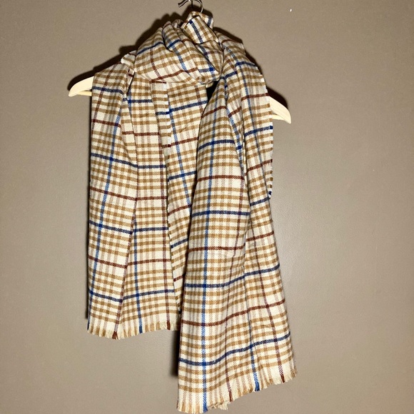 Zara plaid scarf